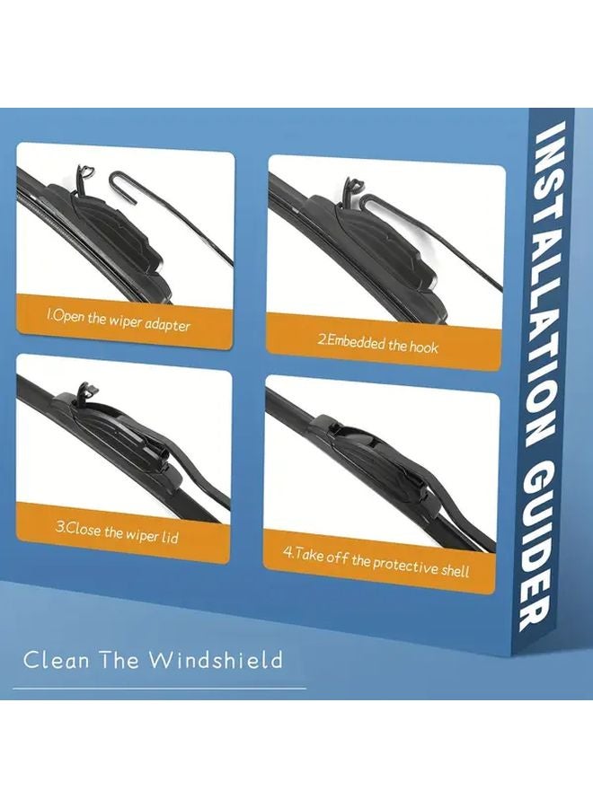 Ford Expedition 2009 2016 Front And Rear Wiper Blades Set Of 3 22 22 16 Inches - Image 5